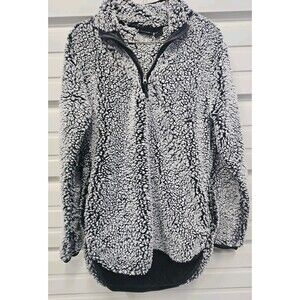 Taylor Dry Goods Sherpa Jacket Quarter Zip Size Small